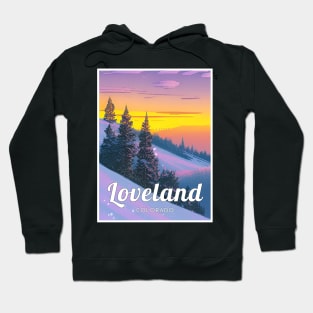 Loveland ski - Colorado usa Hoodie